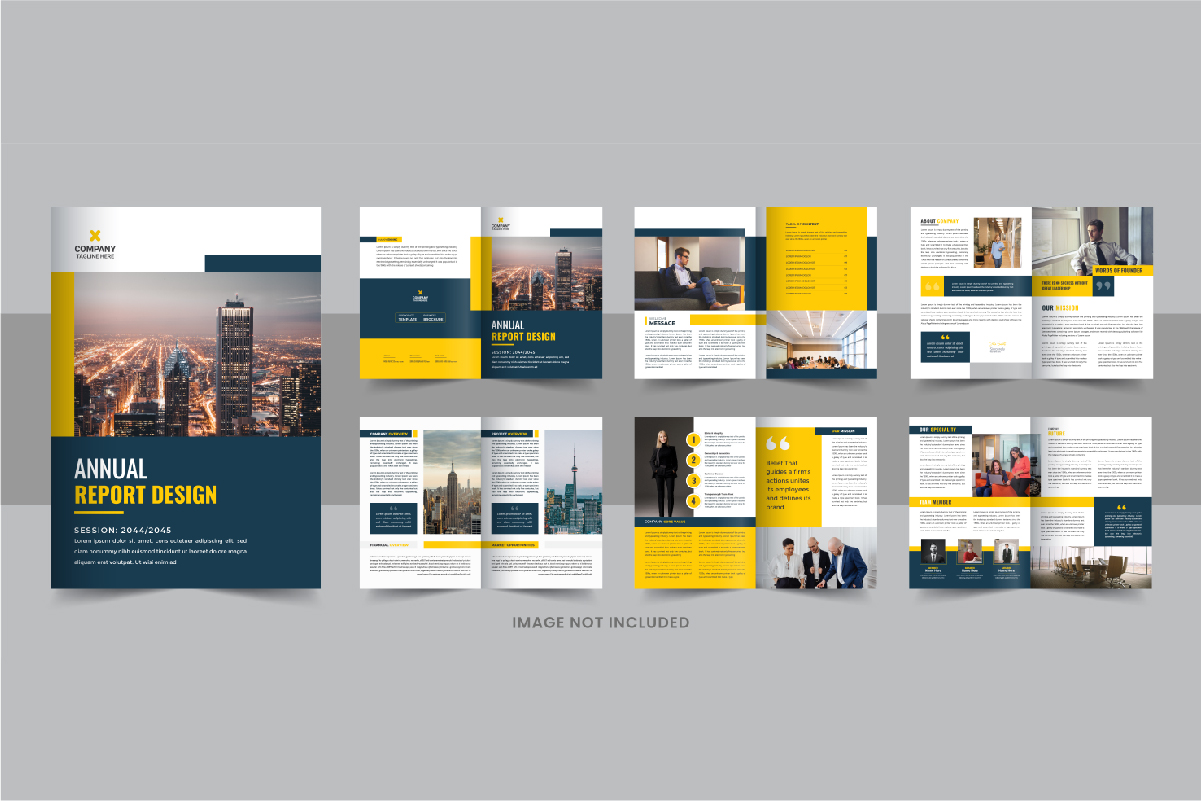 Annual Report Brochure Design or Annual Report