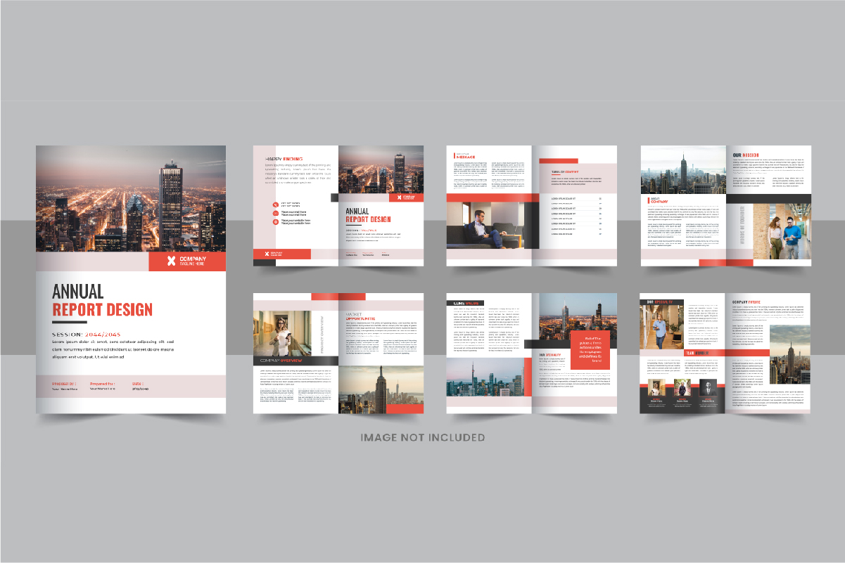 Annual Report Brochure Design or Annual Report Design Layout