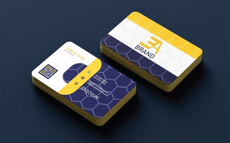 Creative Business Card Template - Business