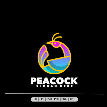 Animal Peacock Logo Templates 370963