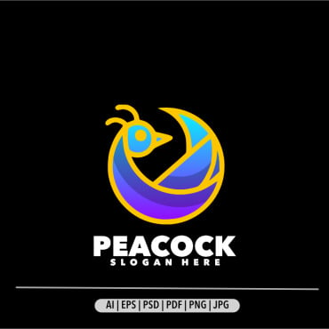 Phoenix Peacock Logo Templates 370969