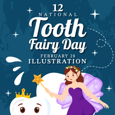 Tooth Fairy Illustrations Templates 371066