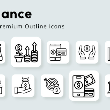 Investing Stock Icon Sets 371085