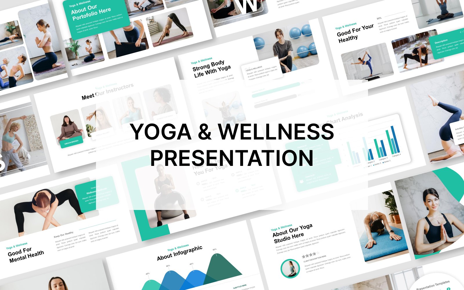 Yoga & Wellness Google Slide Template Presentation