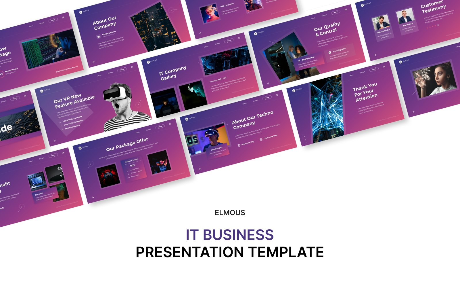 IT Keynote Presentation Template