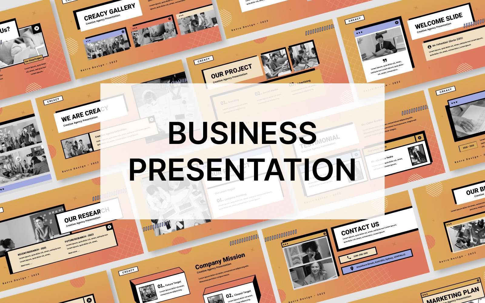 Business Keynote Presentation Template