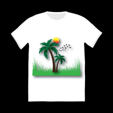 Graphic Print T-shirts 371351