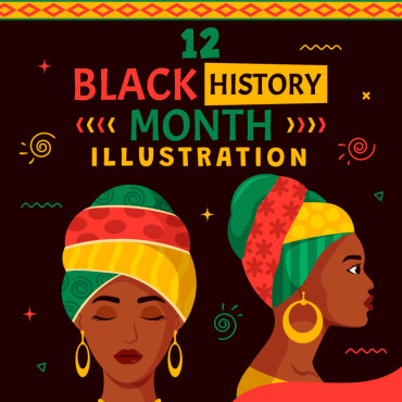 History Month Illustrations Templates 371389
