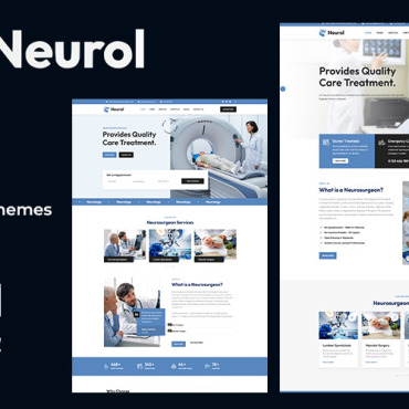 Neurology Neurosurgeon WordPress Themes 371729