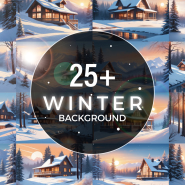 Winter Background Illustrations Templates 371772