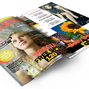 Magazine Template  371778