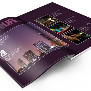 Magazine Template  371786