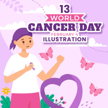 World Cancer Illustrations Templates 371806