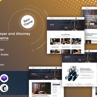 Attorney Barrister WordPress Themes 371872