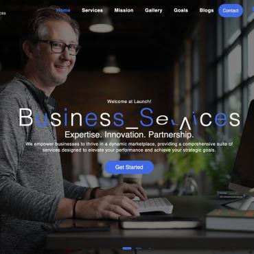 Bootstrap Business Landing Page Templates 371878
