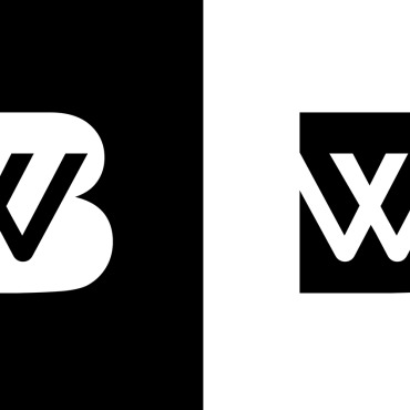 Letter Bw Logo Templates 371911