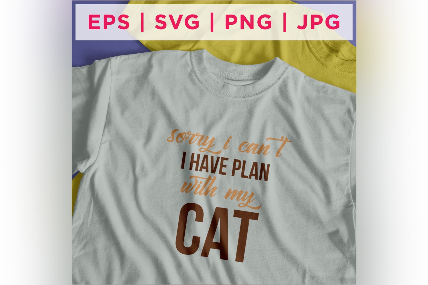 Sorry I Can't I Have Plan With My Cat Cat Rescue Quote Stickers