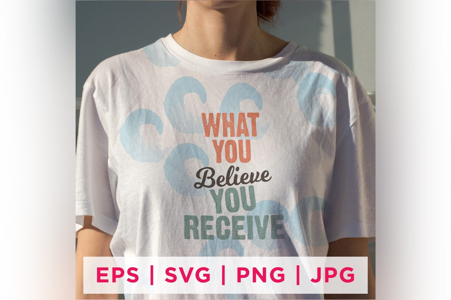 What You Believe You Receive Faith Quote Stickers