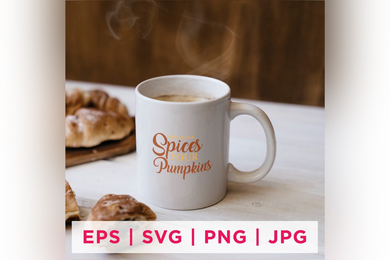 Spices Whatever Pumpkins Fall Sticker Design