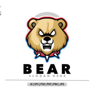 Grizzly Bear Logo Templates 372145