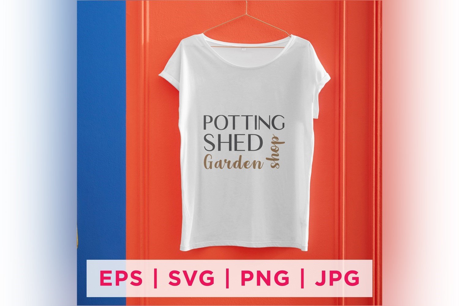 Potting Shed Shop Garden Gardening Sticker Designs