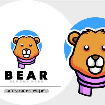 Polar Bear Logo Templates 372178