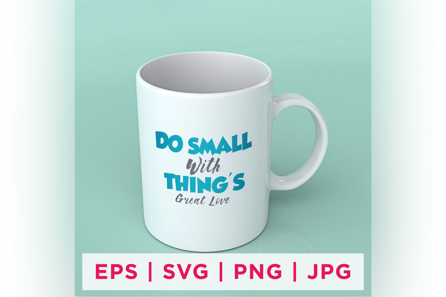 Do Small With Thing's Great Love Inspirational Sticker Designs