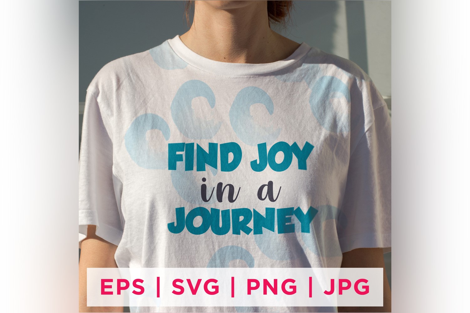 Find Joy In A Journey Inspirational Sticker Designs