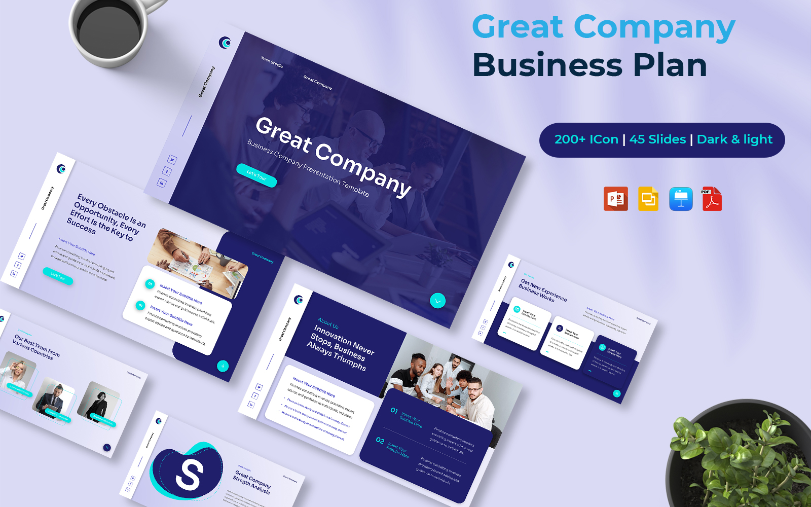 Great Company - Business Presentation Template