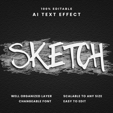 Text Effect Illustrations Templates 372427