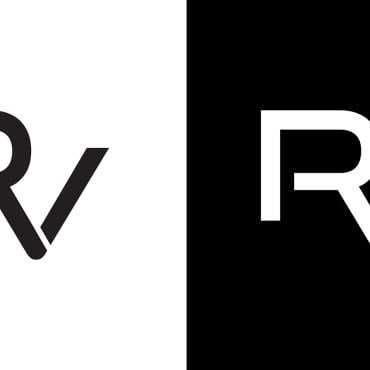 Letter Rv Logo Templates 372463