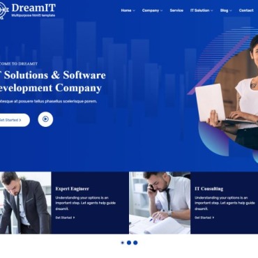 Bootstrap Business Responsive Website Templates 372482