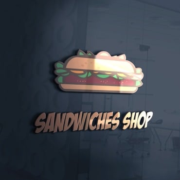 Food Sandwich Logo Templates 372561