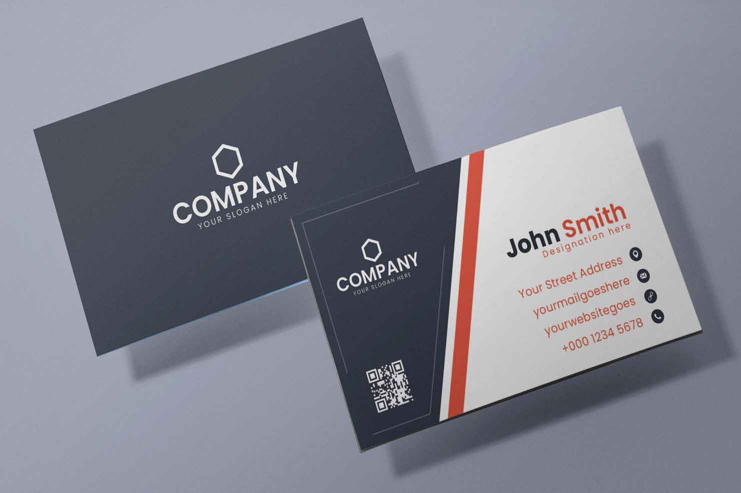 Professional corporate business card