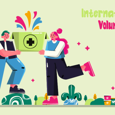 Volunteer Day Illustrations Templates 372569