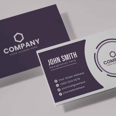 Card Clean Corporate Identity 372578