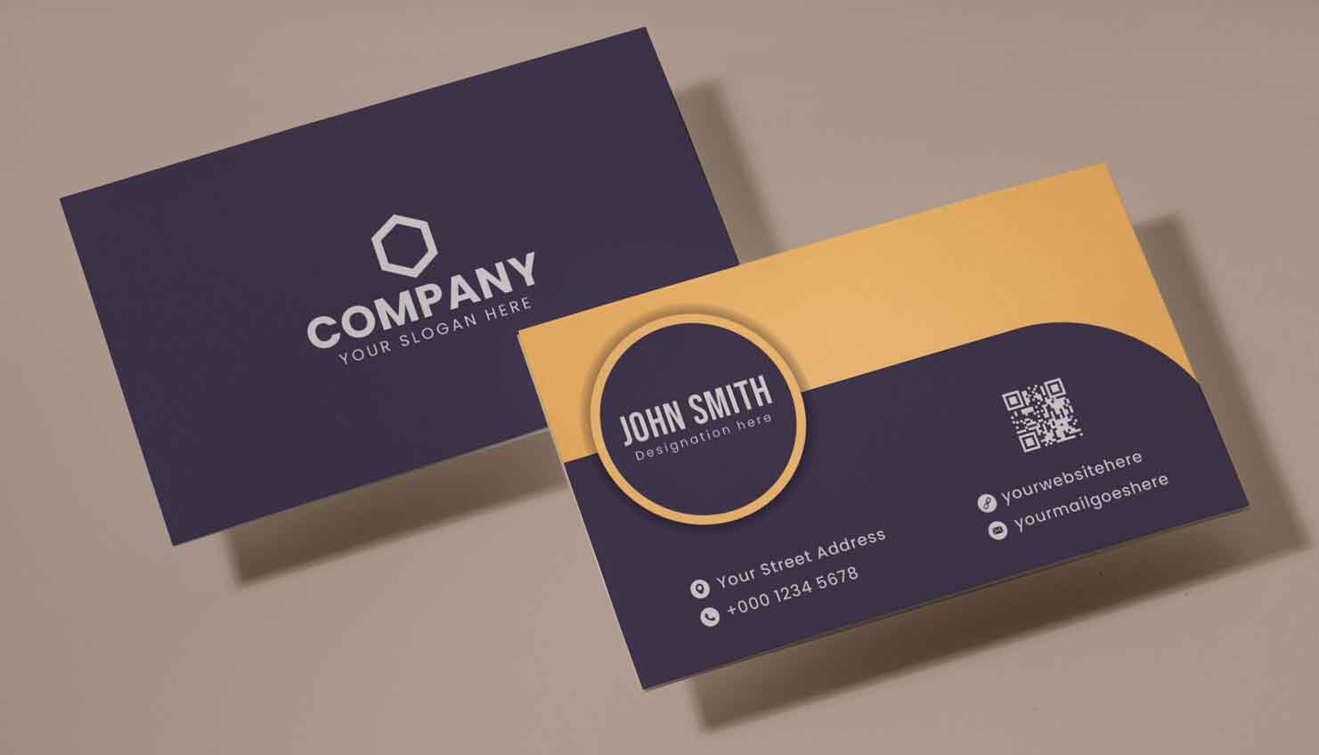 Luxury and elegant business card