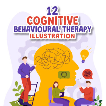 Behavioural Therapy Illustrations Templates 372596