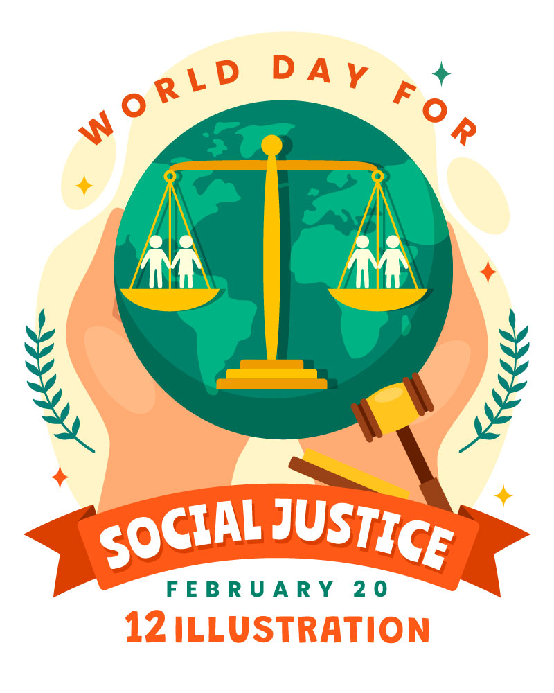 12 World Day of Social Justice Illustration