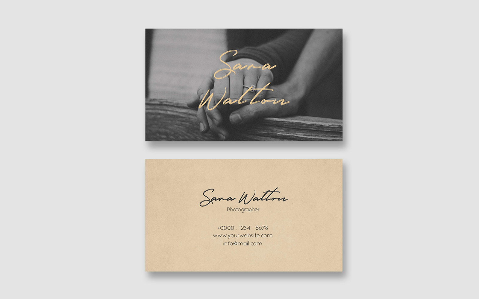 Wedding Photography Business Card