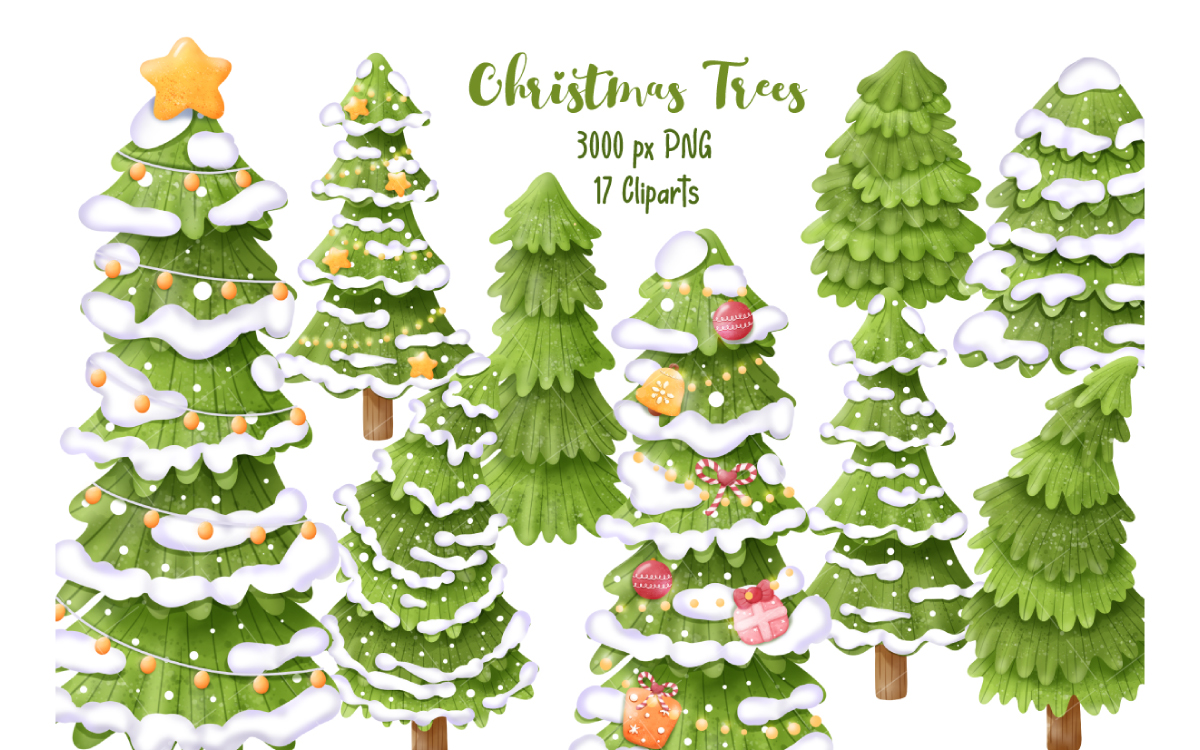 Joyful Christmas Trees Collection