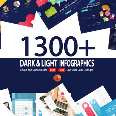 Dark Design PowerPoint Templates 372793