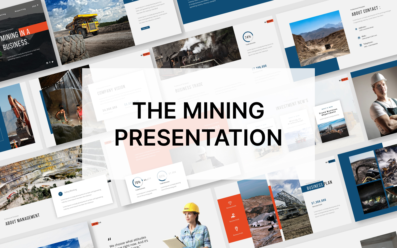 The Mining Keynote Presentation Template