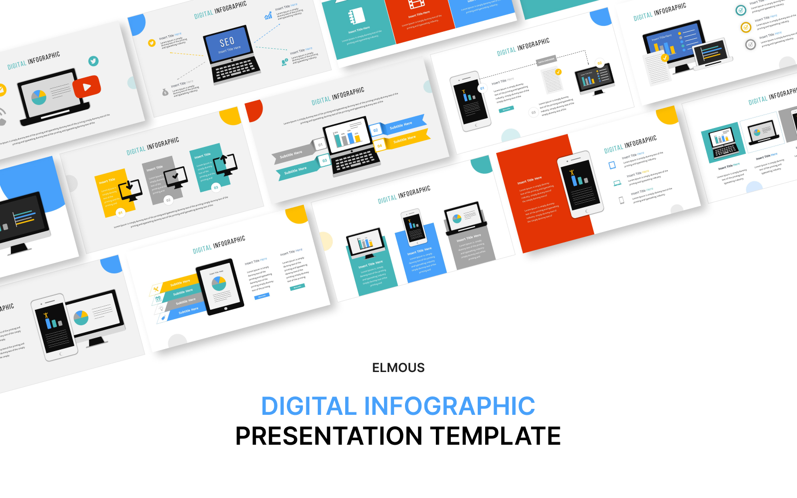 Digital Infographic Keynote Infographic Template