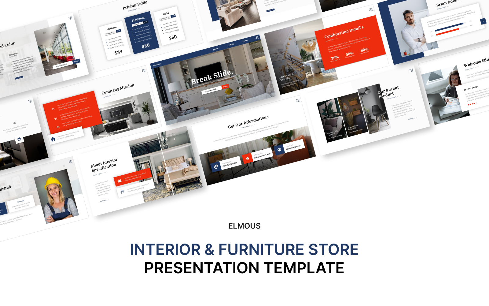 Maddison - Interior & Furniture Store Keynote Presentation Template