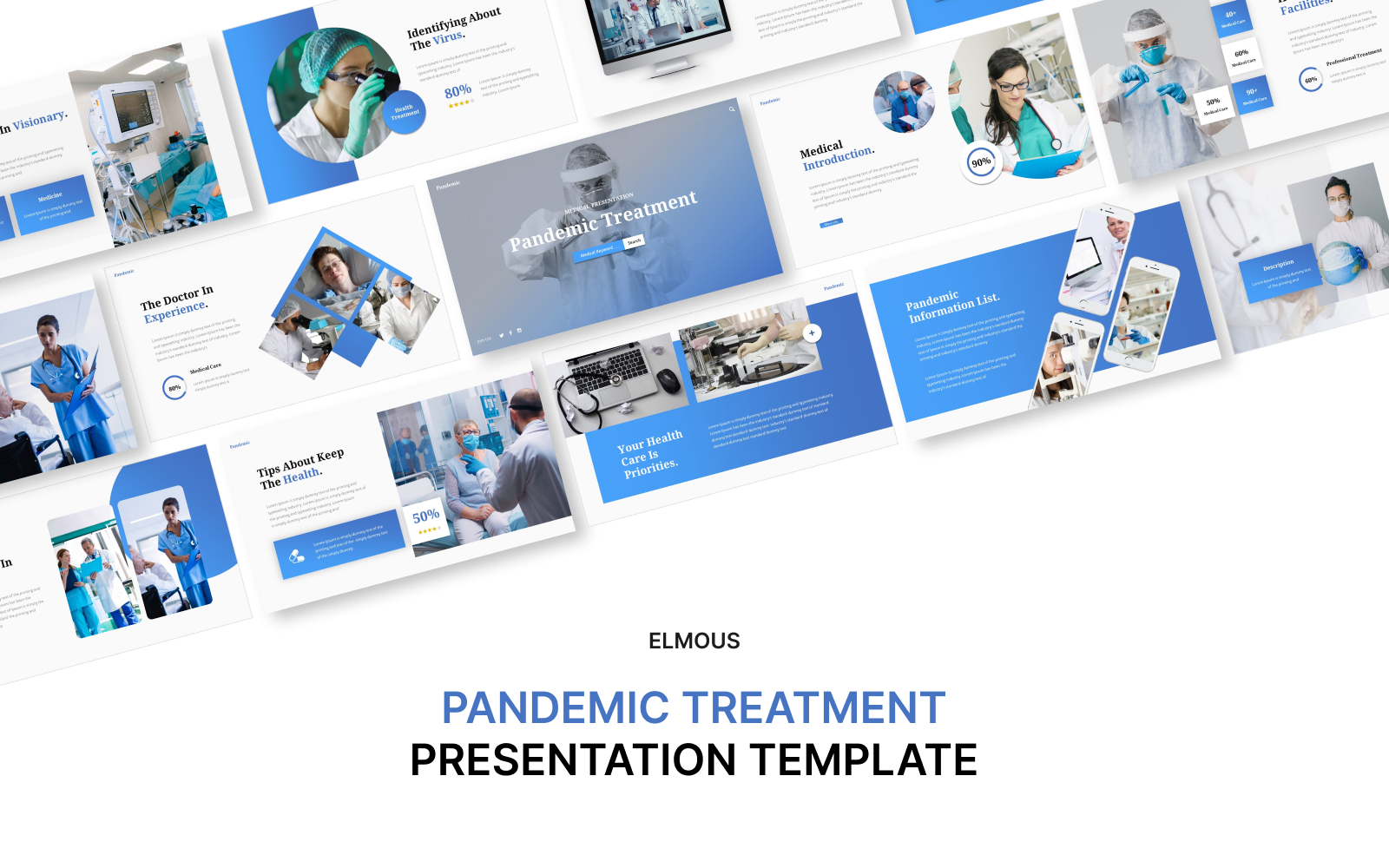 Pandemic Treatment - Medical Keynote Presentation Template
