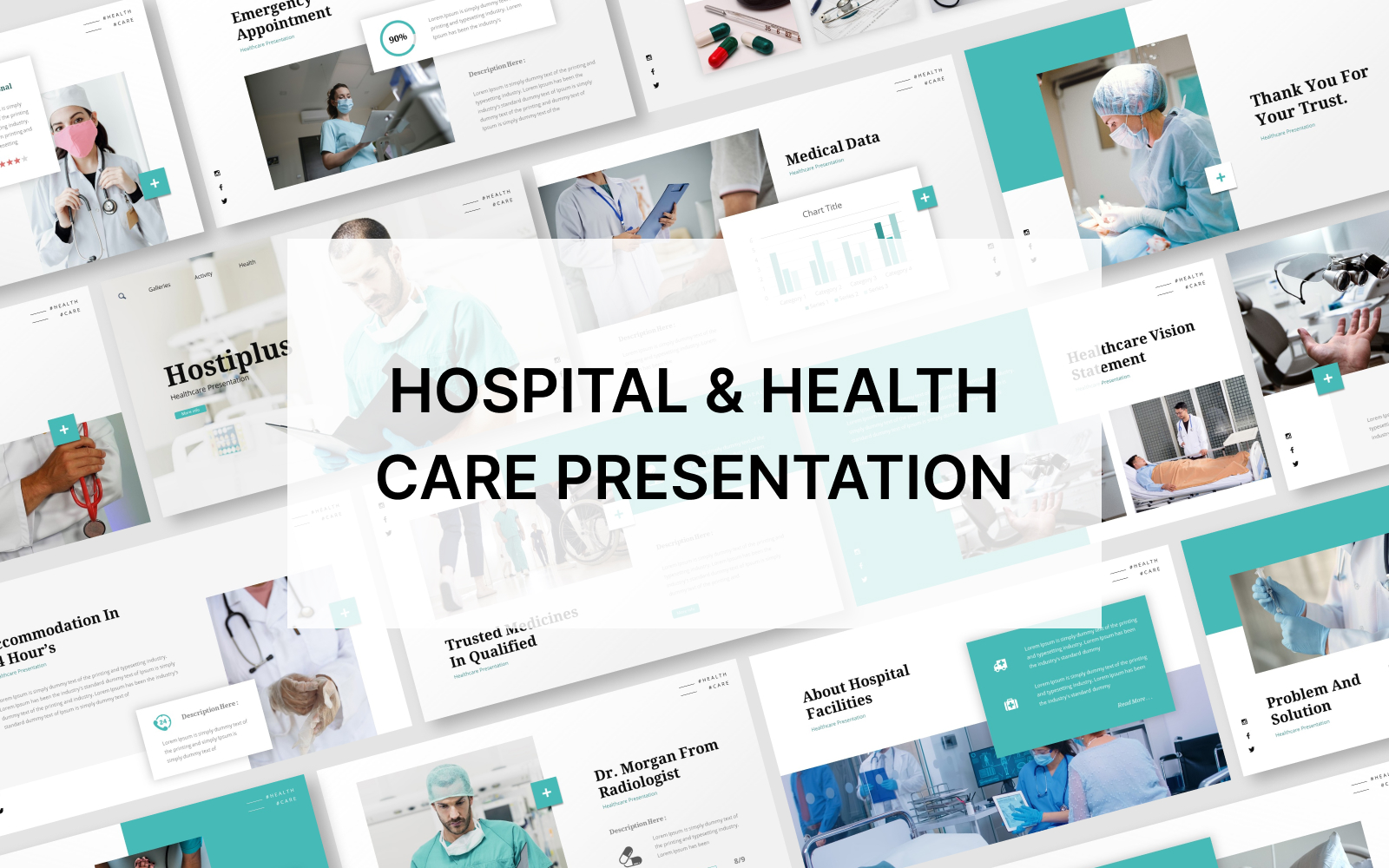 Hostiplus - Hospital & Health Care Keynote Presentation Template
