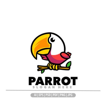 Pet Parrot Logo Templates 373066