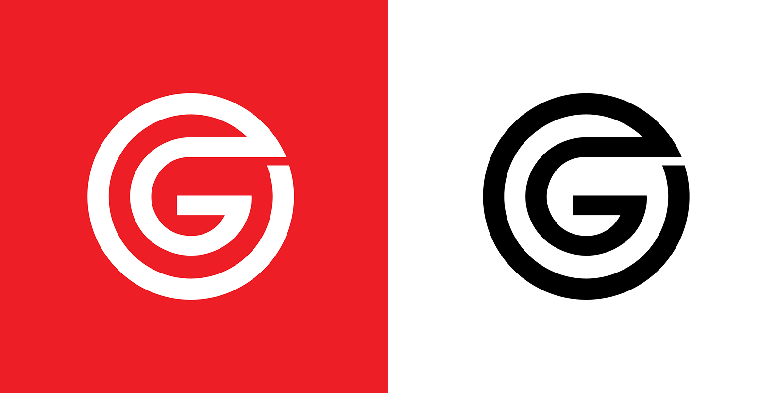 Letter og, go abstract company or brand Logo Design