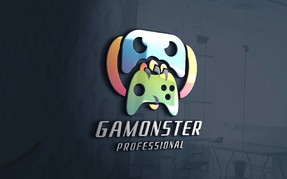 Monster Gamer Pro Esports Logo